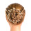 Fermaglio per capelli da sposa, accessorio per capelli da donna, 1 pezzo 5