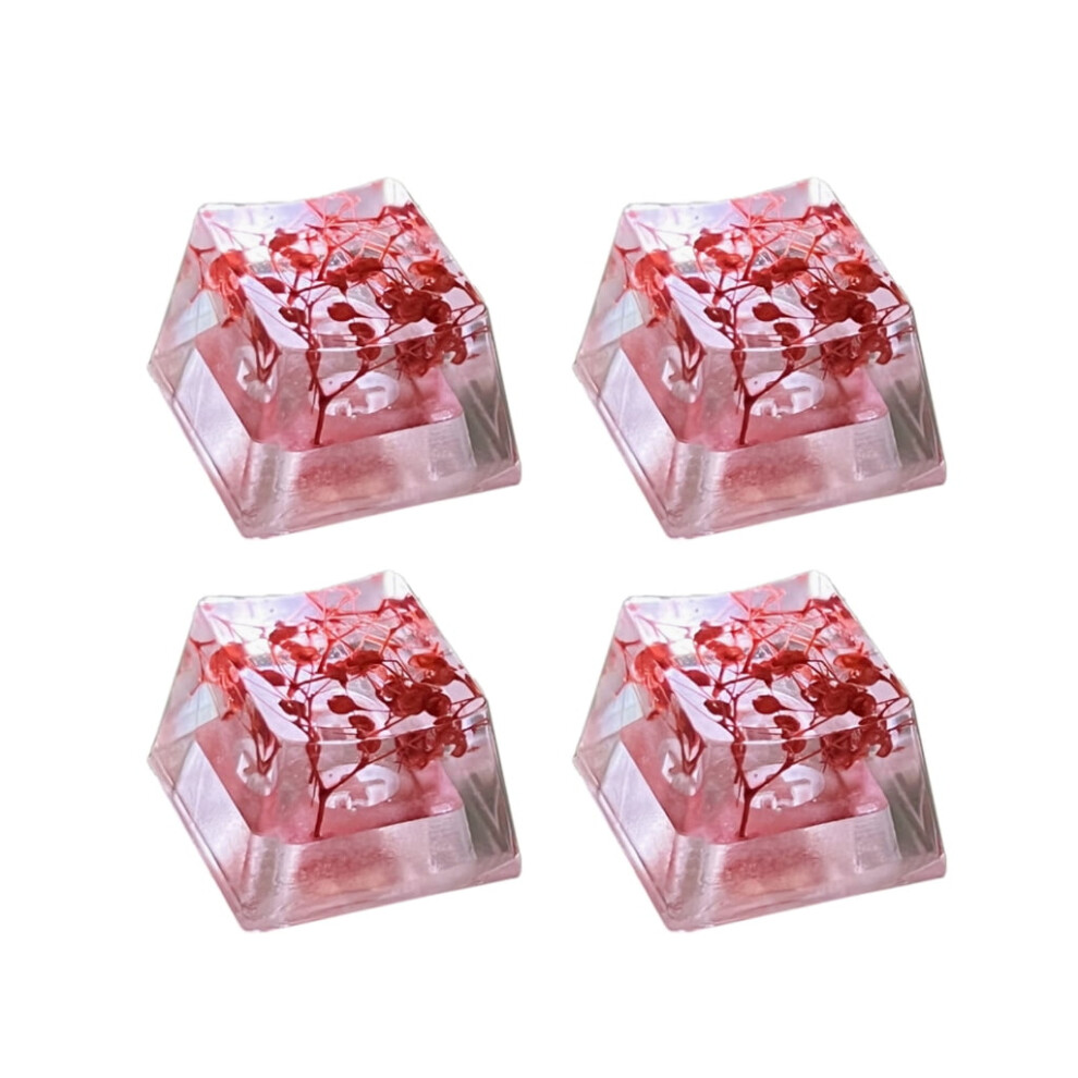 Translucents Leaves Dry Flowers Resins Keycap Mechanical Keyboards Keycap Esc Keycap Gamings Keyboards Keycaps 9448990549979