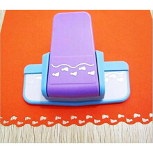 Fascola1pc Perfurador de Borda Decorativa, Perfurador de Relevo em Formato de Flor em S para Scrapbooking, Cortador de Papel DIY, Presente Artesanal