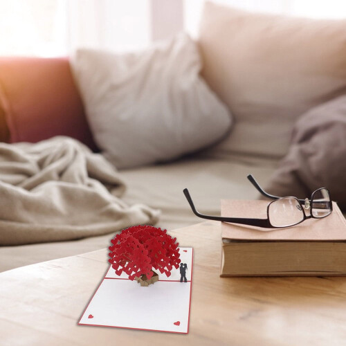 3D Pop Up Valentine's Day Card with Envelope 10PCS 2