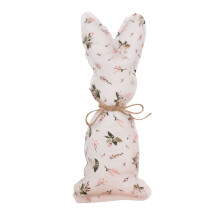 Décoration de Pâques Lapin pour Ados et Pré-Ados – Ornement en corde de tissu de 17 cm, décoration réutilisable pour le printemps et les fêtes