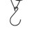 Acorn Cup Rain Chain Downspout Black 1