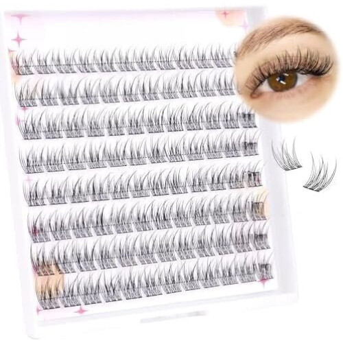 Gene subțiri tip C-curl, 9-11 mm, 96 bucăți