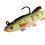 2 esche morbide con amo, spinner bait da 8,5 cm e 13 g, ideali per la pesca e l'affondamento. 5