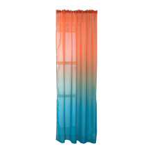 Rideaux semi-voile dégradés en polyester, à œillets, occultants et filtrant la lumière, pour chambre/salon