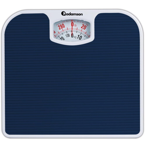 A21Analog Bathroom Scale300LB Blue