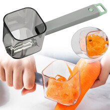 Éplucheur de cuisine manuel pour pommes de terre, concombres, carottes et légumes, idéal pour les cuisiniers amateurs, les parents, les