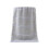 Serviette de bain en coton gris 73 x 34 cm 2
