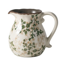 Vase/pot de fleurs décoratif de style campagnard américain, objet de collection, artisanat de bureau
