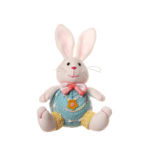 Osterhasen-Puppenfiguren ohne Gesicht – Niedliche Frühlingsdeko aus Plüsch für Zuhause, Tisch und Osterpartys, perfektes Geschenk für die