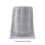 Serviette de bain en coton gris 73 x 34 cm 3