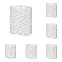 Lot de 6 filtres à air de rechange pour humidificateur, 5,7 pouces, compatibles avec les filtres à mèche d'humidificateur.