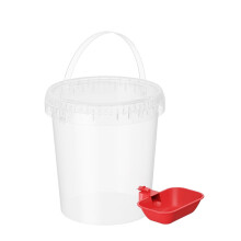 Large Capacity 8L/10L Pet Water Dispenser for Cats and Dogs with Clear Body Feeding Station