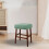 Ορθογώνιο ελαστικό κάλυμμα σκαμπό μπουντουάρ, ανθεκτικό και πλενόμενο, κάλυμμα 1