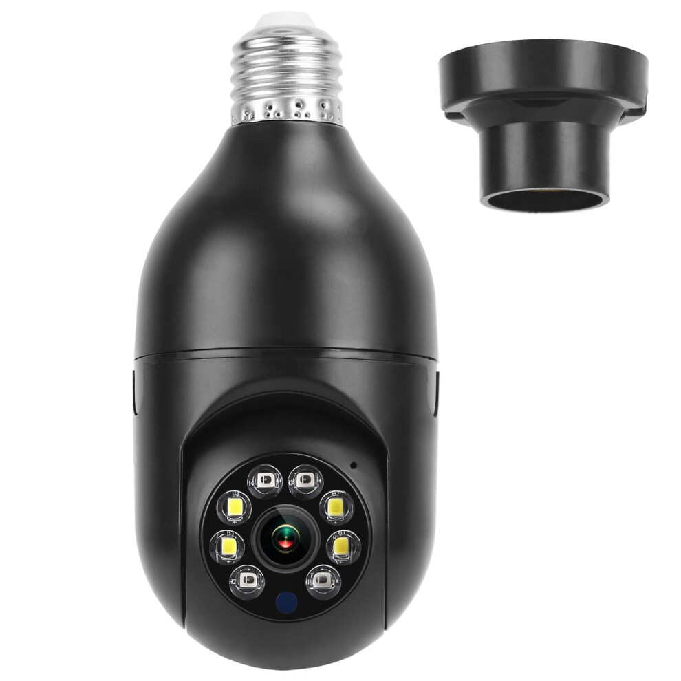 E27 Wifi Bulb Camera 1080P Fhd Wifi Ip Pan Tilt Security Surveillance Camera 9329345176999