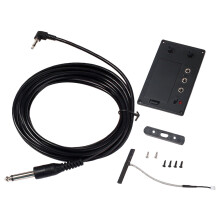 Violin Pickup Black Silent EQ Preamp mit Rauschunterdrückung
