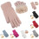 Damen-Winterhandschuhe mit Touchscreen, warm gefüttert 1