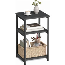 Table d'appoint noire pour salon ou chambre