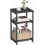 Table d'appoint noire pour salon ou chambre 1