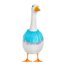 Déguisement d'oie pour Halloween - Sorcière - Vêtements pour oie de jardin - Costume d'automne pour oies - Décoration extérieure pour terrasse,