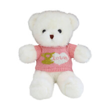 Collezione di cuscini di peluche a forma di orsetto per San Valentino, morbidi cuscini decorativi