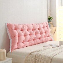 Coussin de tête de lit mural rembourré amélioré, coussin de soutien traversin pour lit de dortoir 20 po x 47 po, compatible avec les lits standard