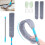 Plumeau en microfibre plat, flexible et rétractable (1 pièce) 1