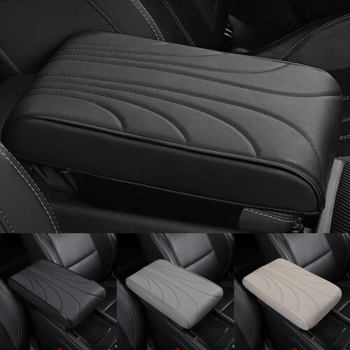 Auto Armsteun Box Pad Memory Foam Kussen Zwart Grijs Beige 1