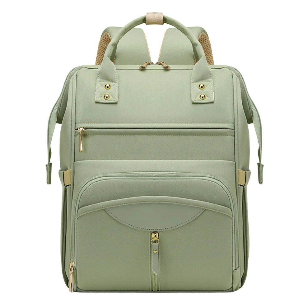 Diaper Bag For A Newborn Multi-Functional Diaper Bag Travel Large Capacity Green