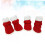Botines rojos resistentes al viento e impermeables para perros (4 unidades) 8