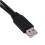 Καλώδιο διαχωριστή USB2.0 αρσενικό σε δύο θηλυκά USB, καλώδιο δεδομένων 2 θυρών USB Hub 5