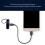 Καλώδιο USB C σε USB Καλώδιο προσαρμογέα USB σε USB τύπου C Καλώδιο OTG USBC σε MicroUSB Αρσενικό 4