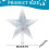 LED Lighted Star Tree Topper, Warm White, Clear 5-Pointed, Plug-in, Compatible with Christmas Trees 3