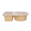 Distributeur d'assaisonnement en silicone avec couvercle, 2 compartiments 8