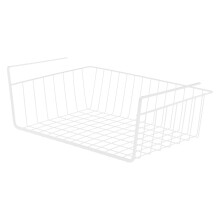 Hanging Storage Baskets, No Installation Required - Under Shelf & Desk Organizer for Dormitory, Kitchen, Bathroom, Extra Large Capacity