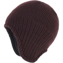 Strickmütze für Herren im Winter mit Ohrenklappen und Fleecefutter