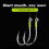 Six Hook Carbon Steel Line Group Feeder Sinker Float compatible with Sharp Fishing Spring B[/ 8