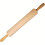 Πλάστης σφενδάμου για τηγάνισμα με λαβές - βαρέλι 2,4 ιντσών x 12 ιντσών, φυσικό ξύλο 4