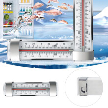 Waterproof Analog Fridge Thermometer, -40F to 80F, Large Dial, Easy Read – Compatible with Refrigerators & Freezers
