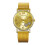 Το κορυφαίο γυναικείο ρολόι ζώνης Mesh Wild Lady Fashion Leather22mm Ανδρικό δερμάτινο λουράκι 1