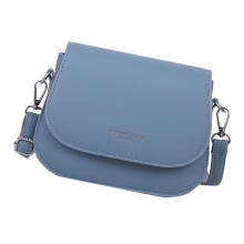 Módna dámska crossbody kabelka z umelej kože s chlopňami v cukríkovej farbe, malá taška s nastaviteľným ramenným popruhom