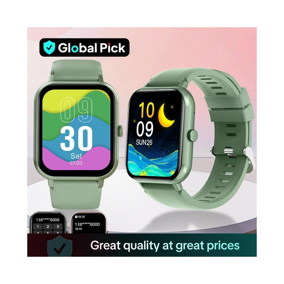 1.83" Touchscreen Smart Watch With Call, 100+ Sports Modes, Waterproof, Compatible With Ios/Android 9555307507406