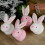 Τρισδιάστατο βελούδινο κρεμαστό διακοσμητικό με πασχαλινό λαγουδάκι – Χνουδωτό 6