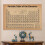 Pôster educativo retrô da tabela periódica em tela, 60x90 cm (24x36 polegadas) 5