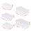 Rectangular Storage Box Transparent Plastic Rectangle Multipurpose Display for Case for Fishing Hook Fish Lure 8
