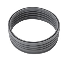 Soffietto in silicone, tramoggia di dosaggio grigia, 5,64 oz, 15,5  5 cm