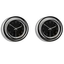 2X Home Living Room Decoration Acrylic Wall Clock Explosion Models Minimalist Nordic Style Transparent Clock