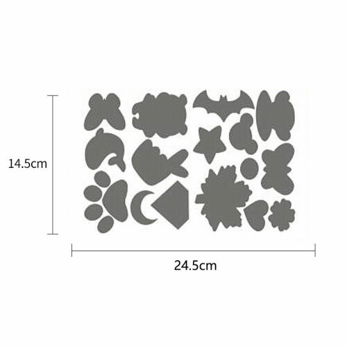 Self-Adhesive Patch for Cloth Repairing 1 Sheet LightGrey 2