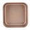 Deep Square Baking Pan, Gold Carbon Steel Cake Bread Tray, Non-Stick and Stackable 2