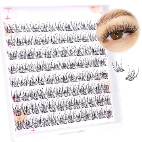 Gene subțiri tip C-curl, 9-11 mm, 96 bucăți 1